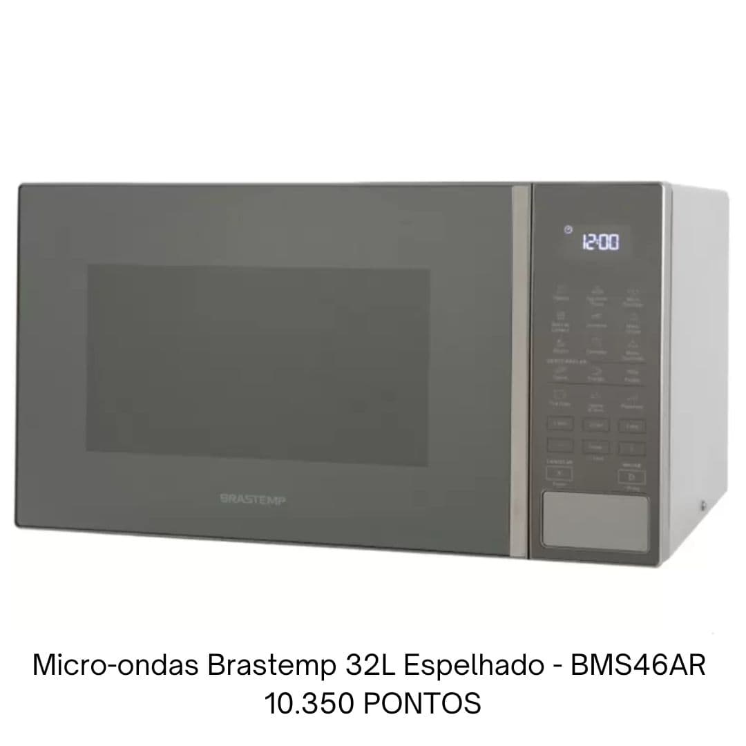 Micro-ondas Brastemp 32L Espelhado - BMS46AR