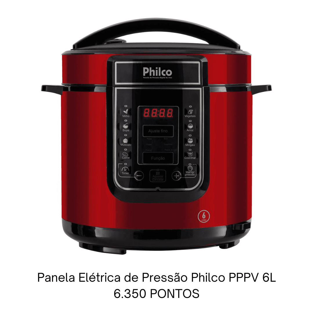 Panela Elétrica de Pressão Philco PPPV 6L